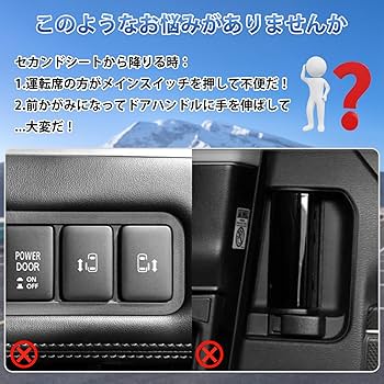 Amazon.co.jp: Jiooy 三菱 新型デリカD5後期 パワースライドドア